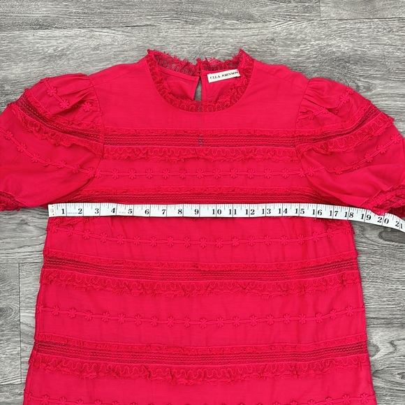 Ulla Johnson Pink Ruffled Blouse - Picture 9 of 11